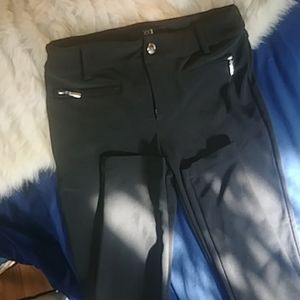 Black skinny leg pants XXI